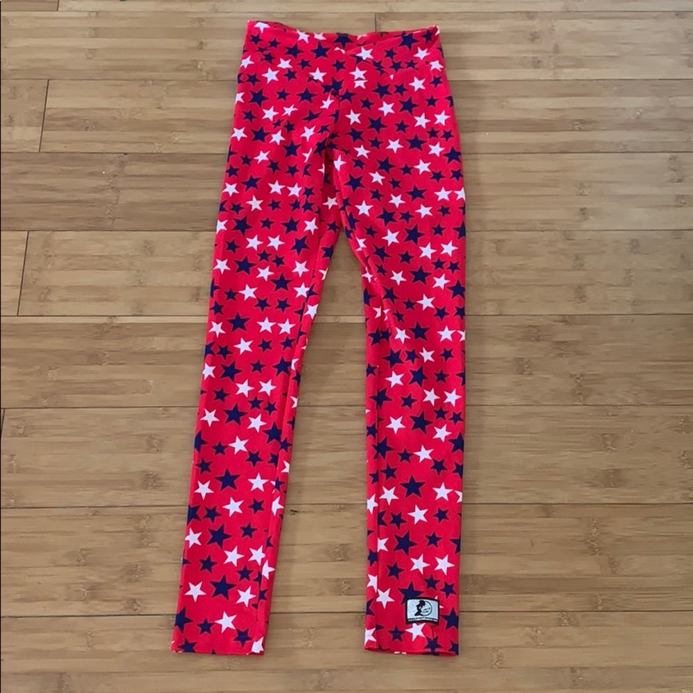 celestial bodiez red white and blue leggings!🇺🇸